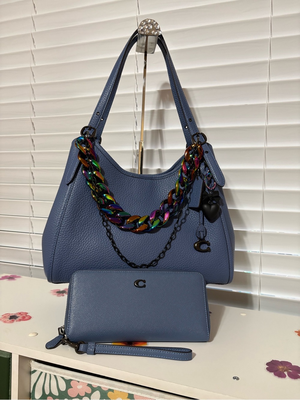 Coach Lori Bag And Wallet Set